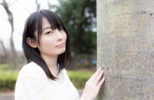 プロフ写真バッチリな女性